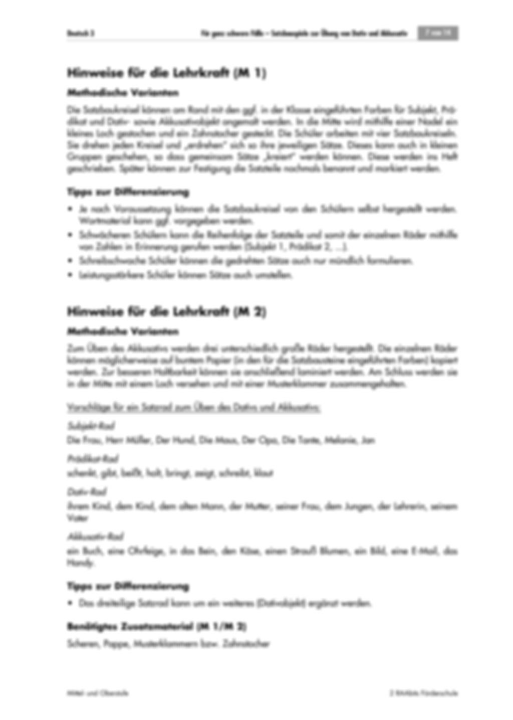 Satzbaukreisel / Satzrad / Satzbaukreisel und Satzrad Preview 5