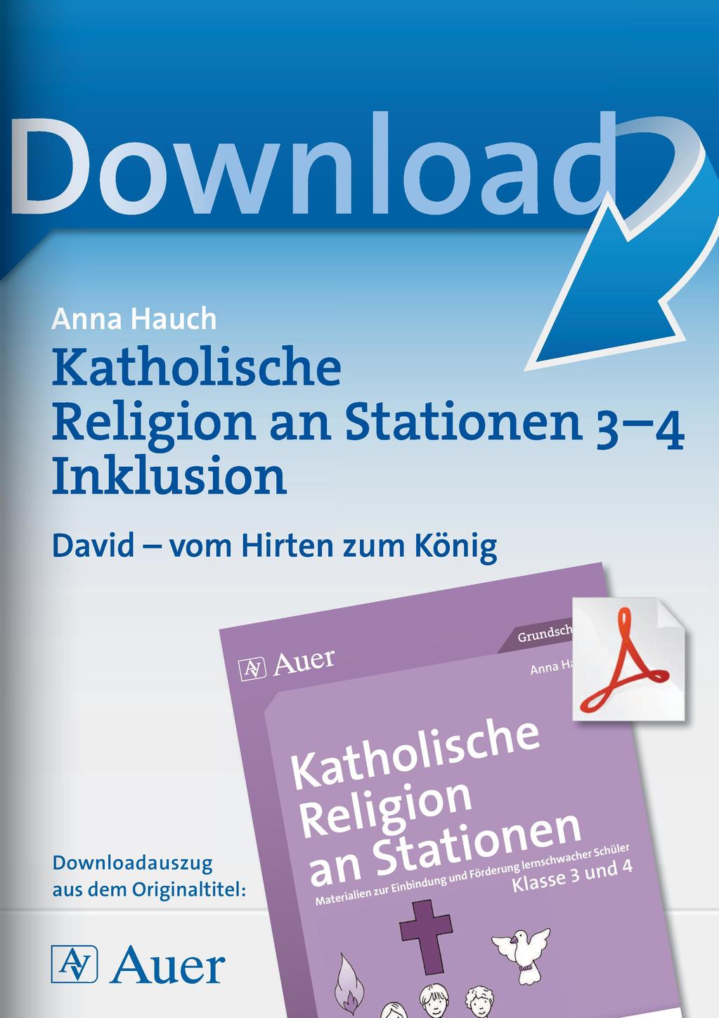 Kath. Religion an Stationen: David Preview 1