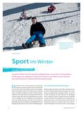 Sport_neu, Primarstufe, Wintersport, Wintersport, Halle, Eis, Schnee, Ski
